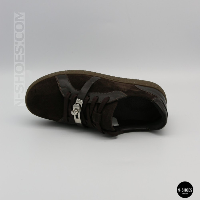 Замшеві кеди Romax Comfort 2525-10v 6188 у стилі Karl Lagerfeld
