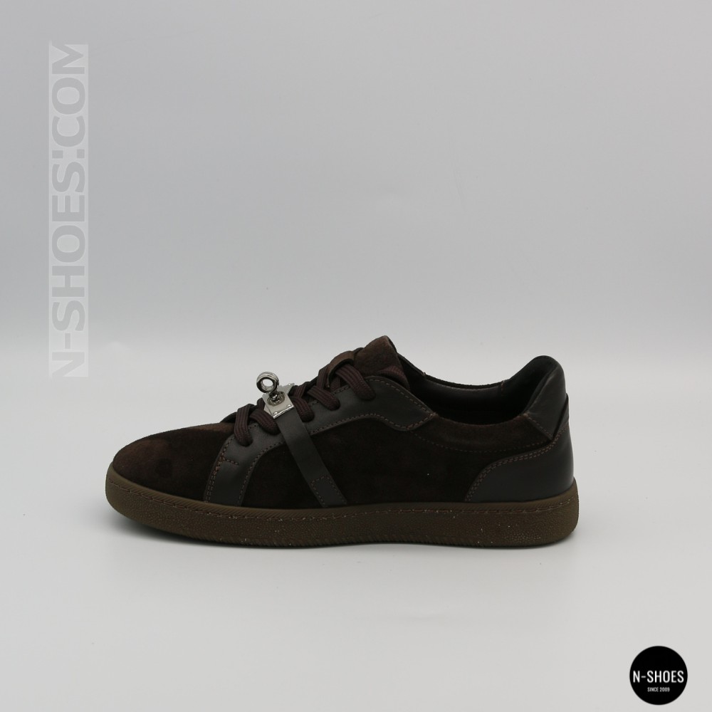 Замшевые кеды Romax Comfort 2525-10v 6188 в стиле Karl Lagerfeld