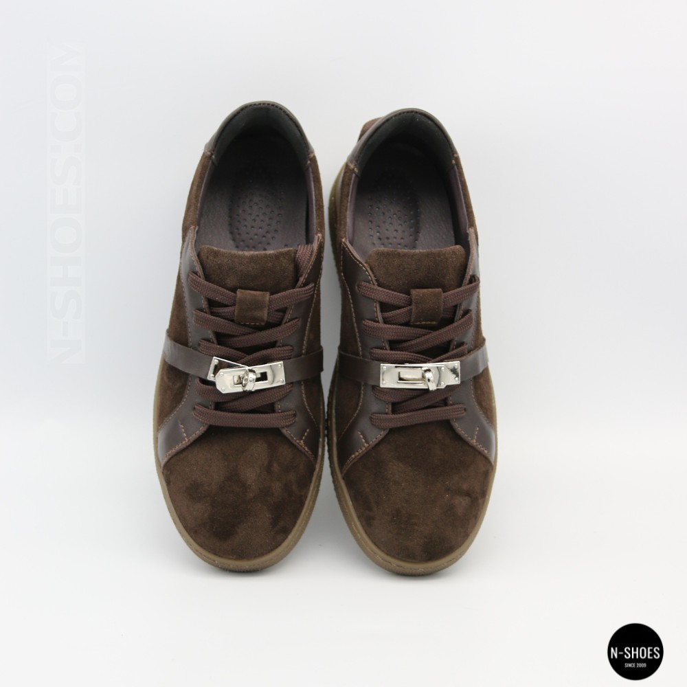 Замшевые кеды Romax Comfort 2525-10v 6188 в стиле Karl Lagerfeld