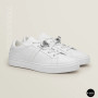 White Leather Sneakers Romax Comfort 2525-1 6189 with Metal Decor