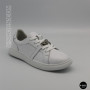 White Leather Sneakers Romax Comfort 2525-1 6189 with Metal Decor