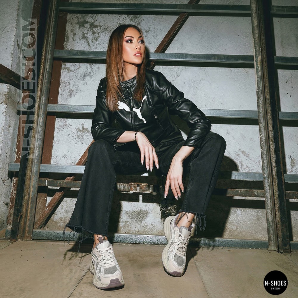 Жіночі кросівки Lonza NY 212978 25z51d273-5 6191 фіолетові у стилі Asics