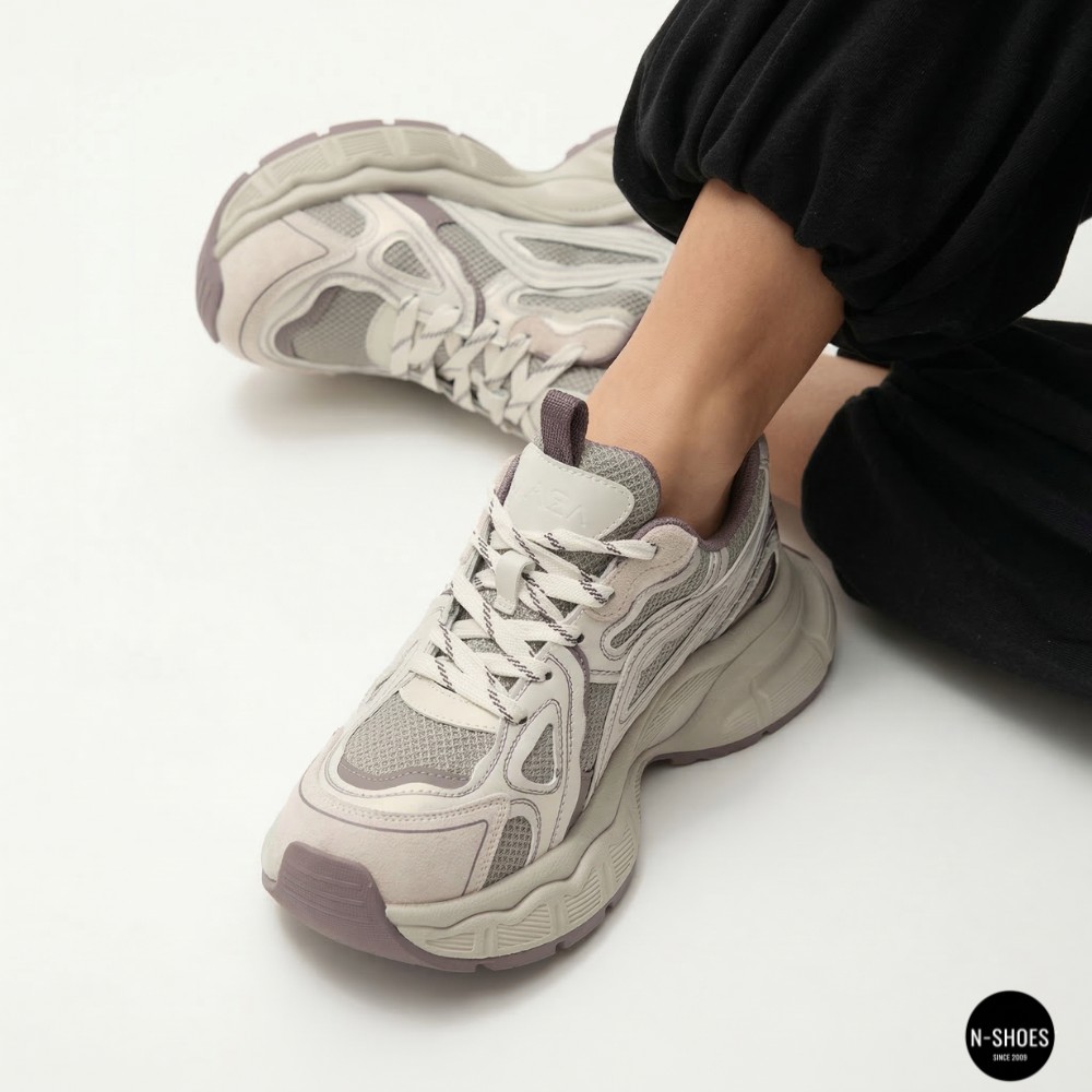 Жіночі кросівки Lonza NY 212978 25z51d273-5 6191 фіолетові у стилі Asics