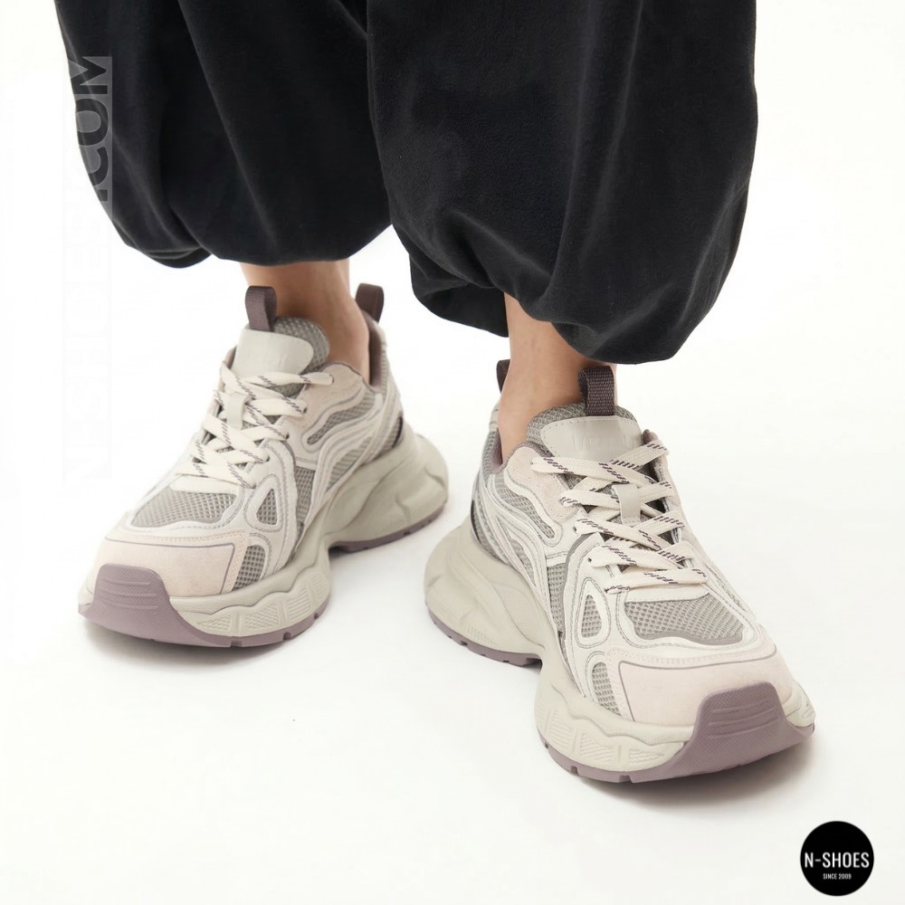 Жіночі кросівки Lonza NY 212978 25z51d273-5 6191 фіолетові у стилі Asics