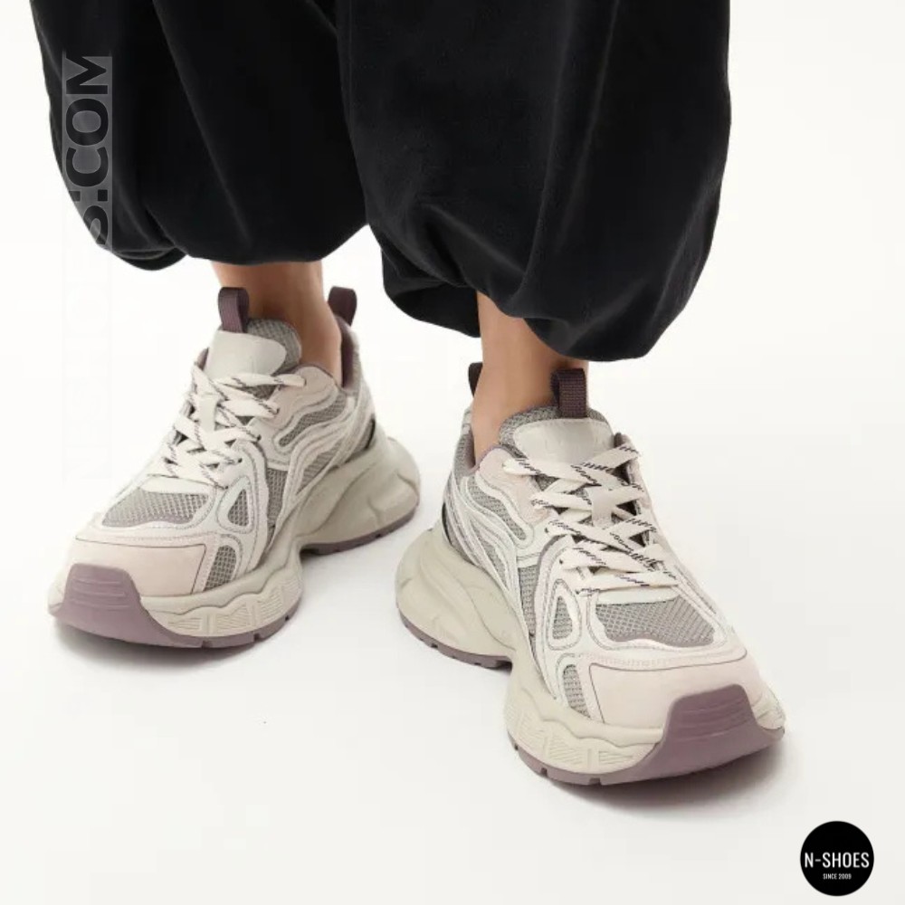 Жіночі кросівки Lonza NY 212978 25z51d273-5 6191 фіолетові у стилі Asics