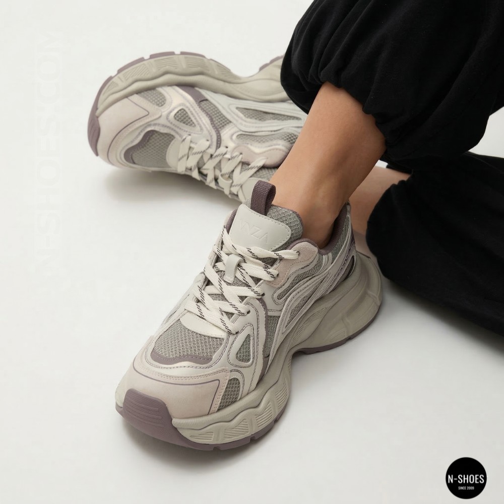 Жіночі кросівки Lonza NY 212978 25z51d273-5 6191 фіолетові у стилі Asics