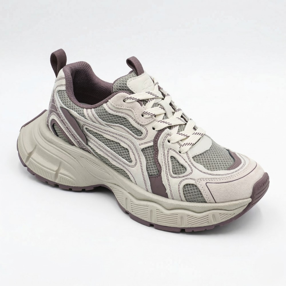Жіночі кросівки Lonza NY 212978 25z51d273-5 6191 фіолетові у стилі Asics