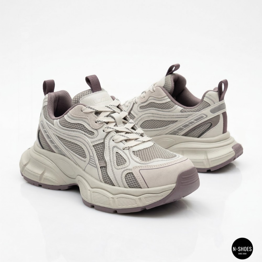 Жіночі кросівки Lonza NY 212978 25z51d273-5 6191 фіолетові у стилі Asics