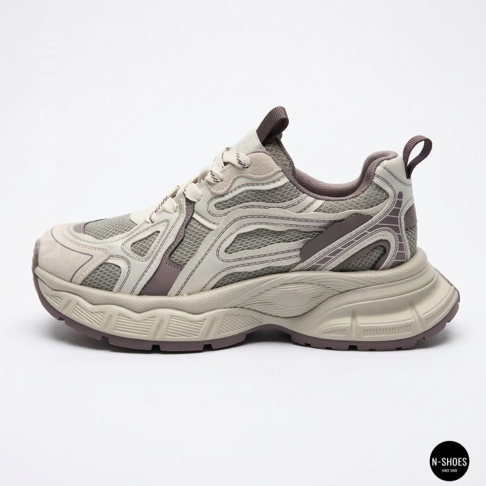 Жіночі кросівки Lonza NY 212978 25z51d273-5 6191 фіолетові у стилі Asics