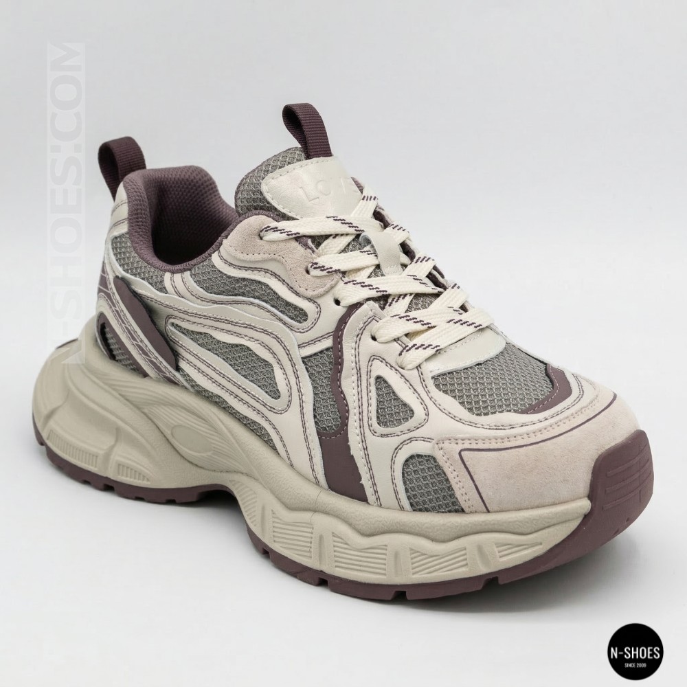 Жіночі кросівки Lonza NY 212978 25z51d273-5 6191 фіолетові у стилі Asics