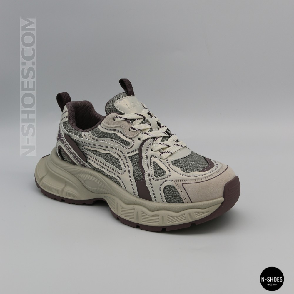 Жіночі кросівки Lonza NY 212978 25z51d273-5 6191 фіолетові у стилі Asics