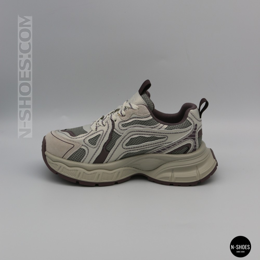 Жіночі кросівки Lonza NY 212978 25z51d273-5 6191 фіолетові у стилі Asics