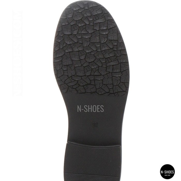Women's Black Leather Loafers with Anatomical Insole Allsy 209589 Lonza 26z83d2706-2 black 6193