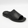Black Leather Sabots Fabio Monelli 211980: Summer Comfort