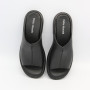 Black Leather Sabots Fabio Monelli 211980: Summer Comfort
