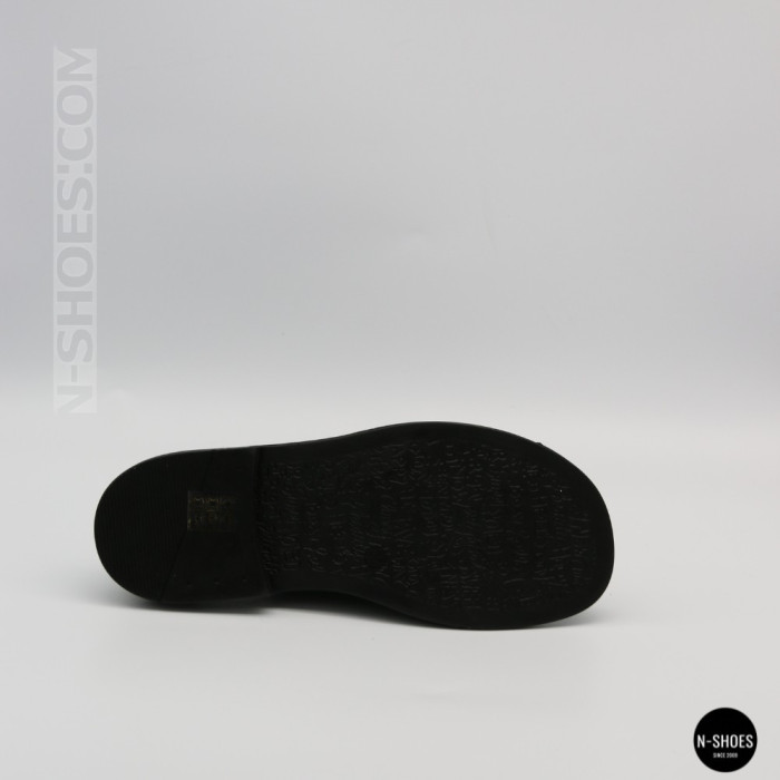 Black Leather Sabots Fabio Monelli 211980: Summer Comfort