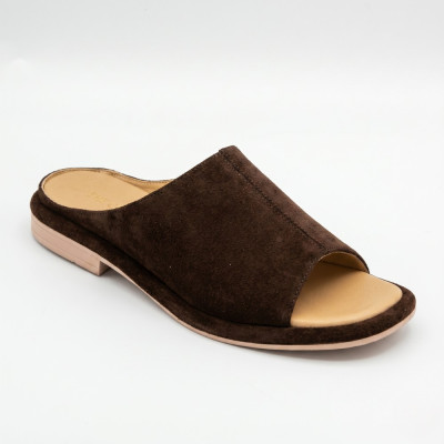 Women's brown suede clogs Fabio Monelli 211979 Lonza 1220-170 kahve 6201 Women's brown suede clogs Fabio Monelli 211979 Lonza 1220-170 kahve 6201