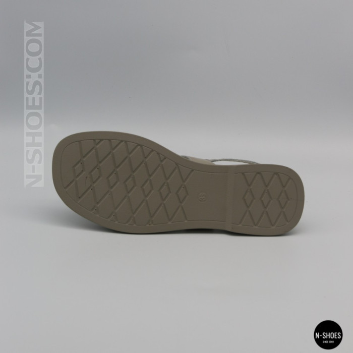 Комфортные серые женские босоножки Allsy 209317 Lonza 212513 212515 Grey 6202