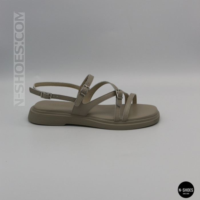 Комфортные серые женские босоножки Allsy 209317 Lonza 212513 212515 Grey 6202