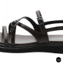 Elegant Chocolate Leather Sandals Allsy 209315