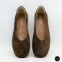 Жіночі коричневі замшеві балетки Allsy 2029236 Lonza 212420 25z54d2612-2 brown 6204
