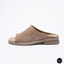 Women's Beige Suede Sabots Allsy 2095551 Lonza 212519 212517 beige 6205