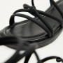 Жіночі чорні босоніжки з ремінцями Allsy 207402 Lonza Cleo Black 207403 6206