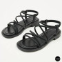 Жіночі чорні босоніжки з ремінцями Allsy 207402 Lonza Cleo Black 207403 6206