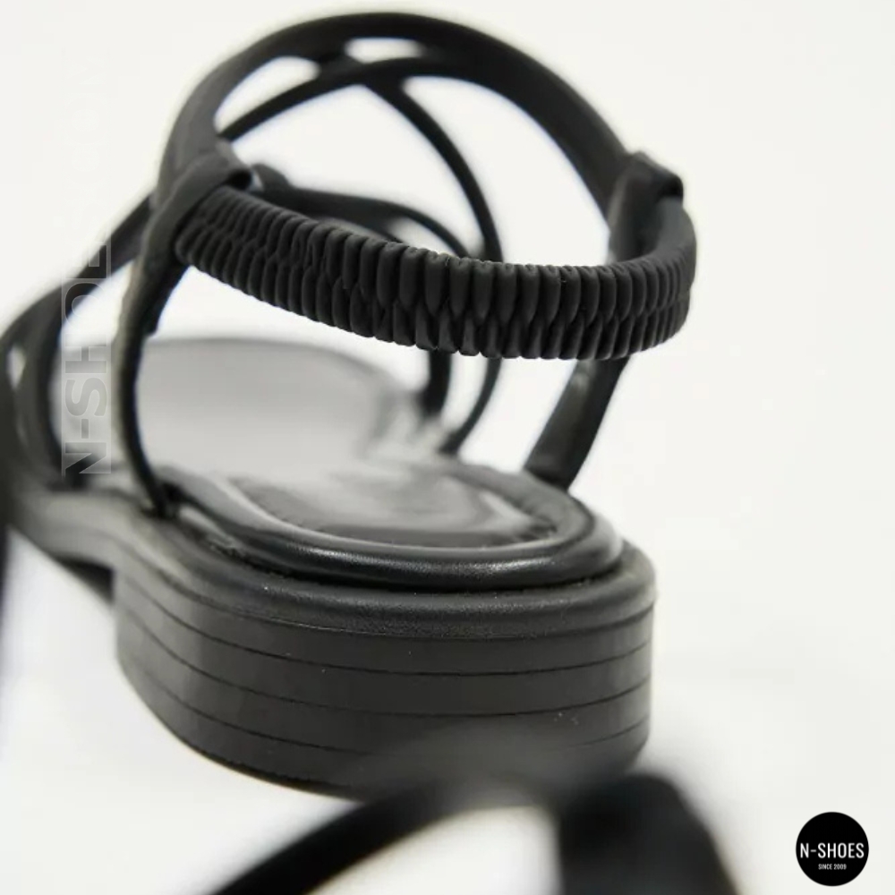 Жіночі чорні босоніжки з ремінцями Allsy 207402 Lonza Cleo Black 207403 6206