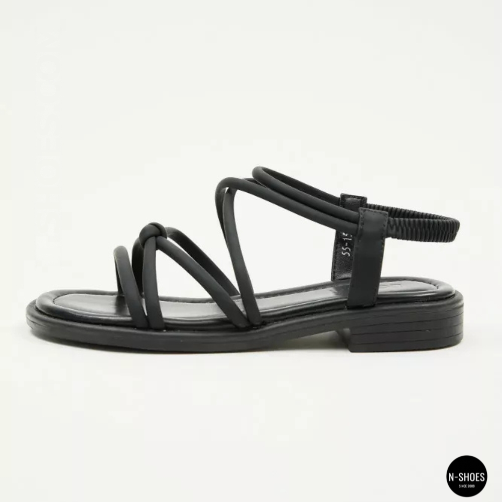 Жіночі чорні босоніжки з ремінцями Allsy 207402 Lonza Cleo Black 207403 6206