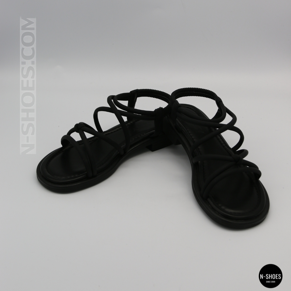 Жіночі чорні босоніжки з ремінцями Allsy 207402 Lonza Cleo Black 207403 6206