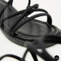 Жіночі чорні босоніжки з ремінцями Allsy 207402 Lonza Cleo Black 207403 6206