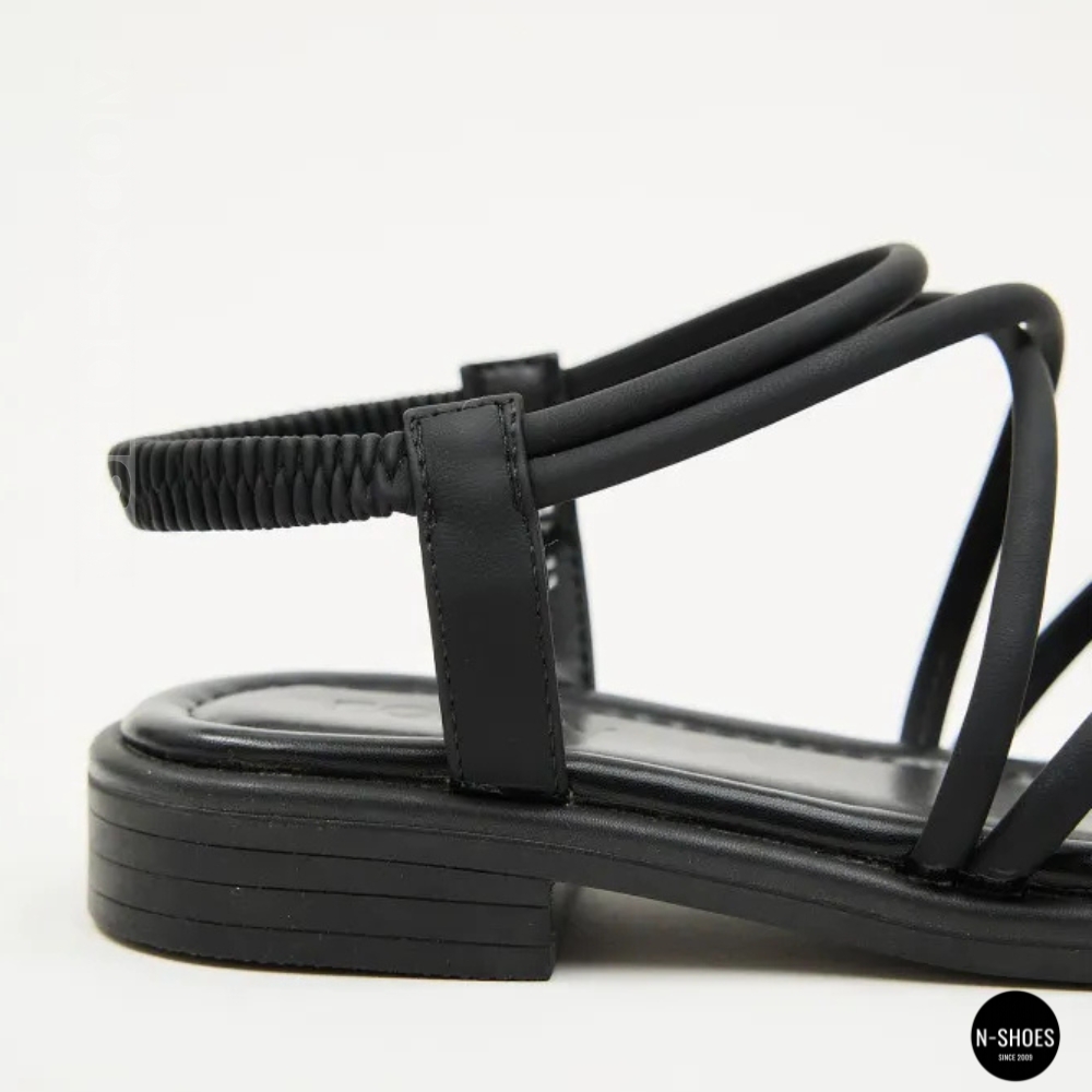 Жіночі чорні босоніжки з ремінцями Allsy 207402 Lonza Cleo Black 207403 6206