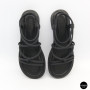 Жіночі чорні босоніжки з ремінцями Allsy 207402 Lonza Cleo Black 207403 6206