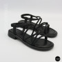 Жіночі чорні босоніжки з ремінцями Allsy 207402 Lonza Cleo Black 207403 6206