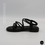 Жіночі чорні босоніжки з ремінцями Allsy 207402 Lonza Cleo Black 207403 6206