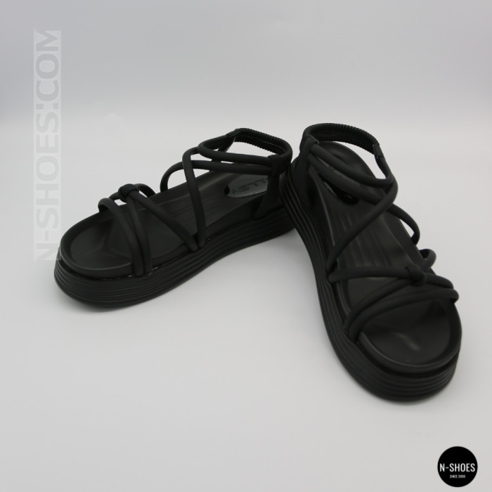 Черные женские босоножки на платформе Allsy 207406 Lonza-207407 66-15 Denali Black 6208