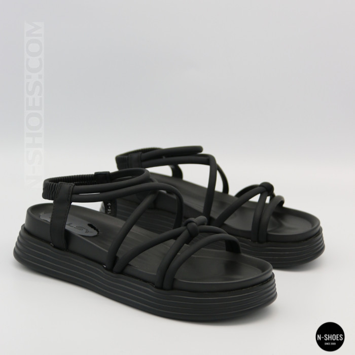 Черные женские босоножки на платформе Allsy 207406 Lonza-207407 66-15 Denali Black 6208