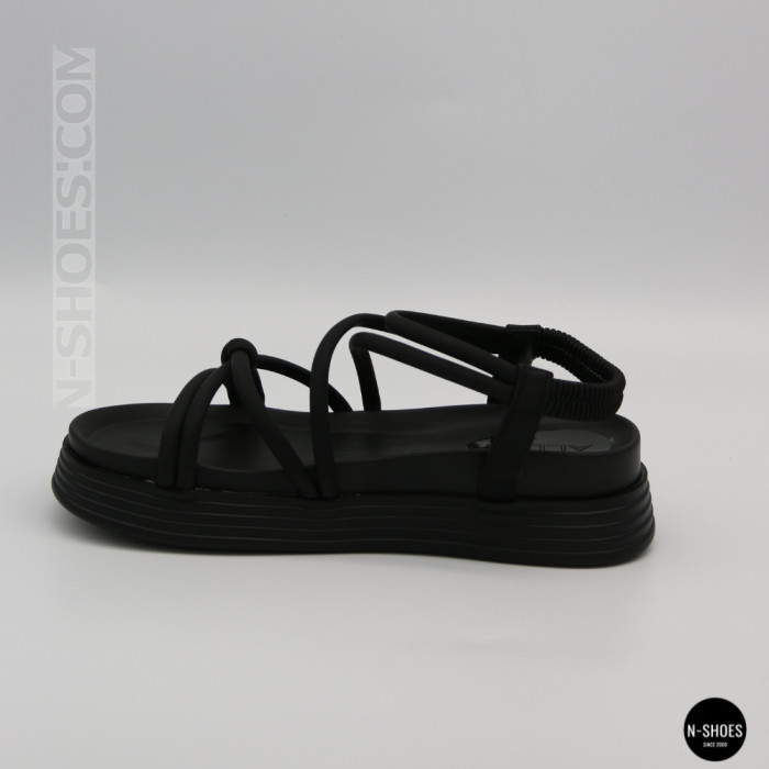 Черные женские босоножки на платформе Allsy 207406 Lonza-207407 66-15 Denali Black 6208