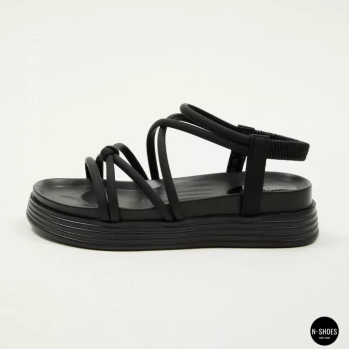 Черные женские босоножки на платформе Allsy 207406 Lonza-207407 66-15 Denali Black 6208