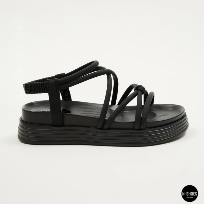 Черные женские босоножки на платформе Allsy 207406 Lonza-207407 66-15 Denali Black 6208