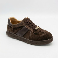 Жіночі замшеві кеди Allsy 210785 Lonza Alfi Brown 9227-30-500 brown 6210 в стилі Maison Margiela