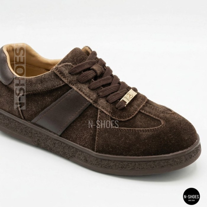 Жіночі коричневі замшеві кеди Allsy 210785 Lonza 212648 Alfi Brown 9227-30-500 brown 6210 у