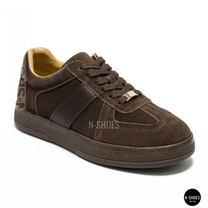 Жіночі коричневі замшеві кеди Allsy 210785 Lonza 212648 Alfi Brown 9227-30-500 brown 6210 у