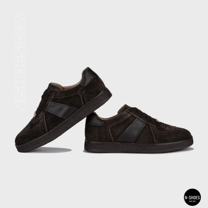 Женские коричневые замшевые кеды Allsy 210785 Lonza 212648 Alfi Brown 9227-30-500 brown 6210 в