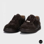 Женские коричневые замшевые кеды Allsy 210785 Lonza 212648 Alfi Brown 9227-30-500 brown 6210 в стиле Maison Margiela
