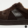Женские коричневые замшевые кеды Allsy 210785 Lonza 212648 Alfi Brown 9227-30-500 brown 6210 в стиле Maison Margiela