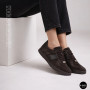Женские коричневые замшевые кеды Allsy 210785 Lonza 212648 Alfi Brown 9227-30-500 brown 6210 в стиле Maison Margiela