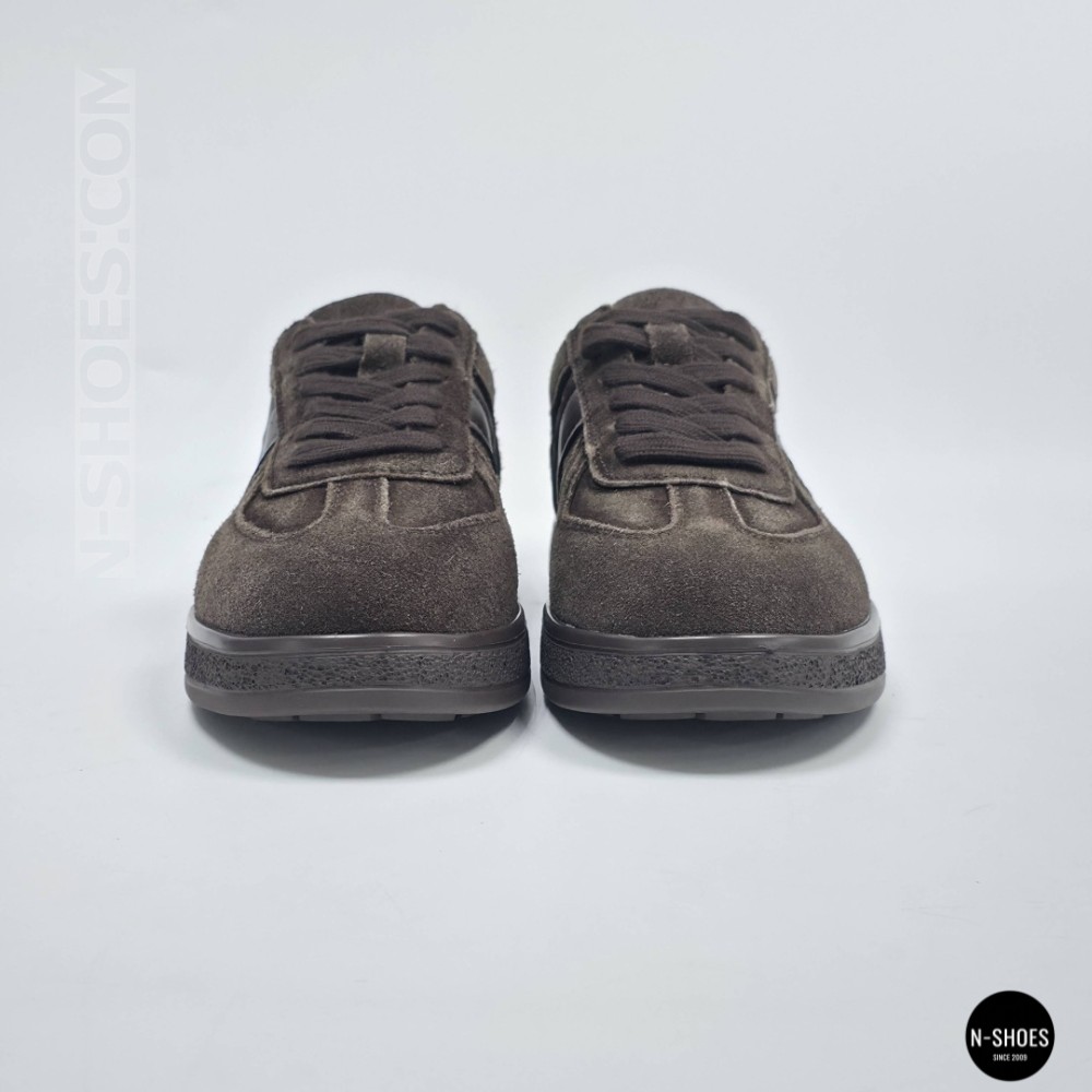 Жіночі сірі замшеві кеди Allsy 210762 9227-30-w014 Lonza Alfi  6211 у стилі Tom Ford Archer