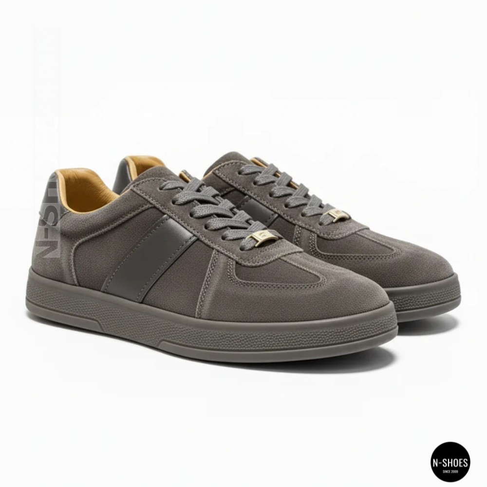 Жіночі сірі замшеві кеди Allsy 210762 9227-30-w014 Lonza Alfi  6211 у стилі Tom Ford Archer